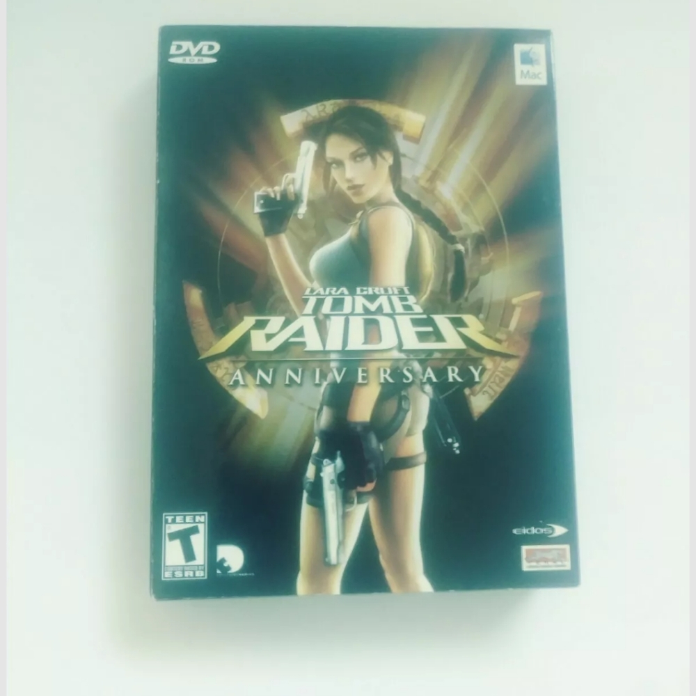 Tomb Raider Anniversary Apple Mac DVD Edios Rare.
